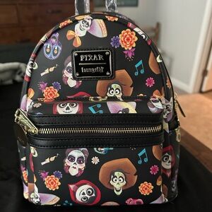 Loungefly Pixar Coco Backpack - Colorful Design